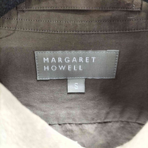 マーガレットハウエル MARGARET HOWELL コットンL/Sシャツ メンズ JPN:S