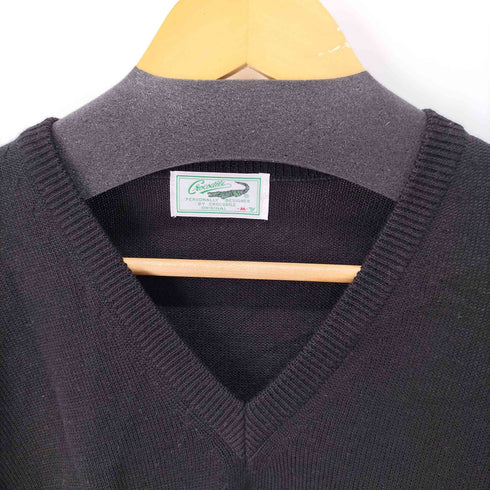 クロコダイル crocodile ウールVネックニットセーター メンズ JPN:M