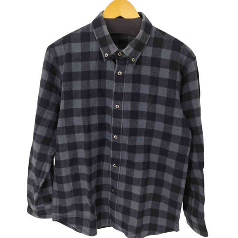 アニエスベーオム Agnes b.homme ブロックチェック L/Sボタンダウンシャツ メンズ FR:40