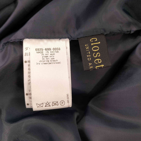 クローゼットストーリー closet story ショートダウンジャケット レディース