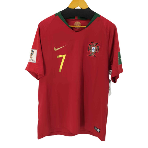 ナイキ NIKE ポルトガル 2018 ユニフォーム ホーム RONALDO メンズ JPN:XL