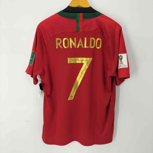 ナイキ NIKE ポルトガル 2018 ユニフォーム ホーム RONALDO メンズ JPN:XL
