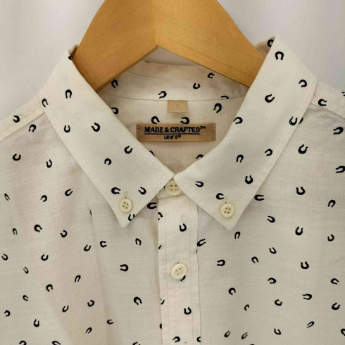 リーバイスメイドアンドクラフテッド Levis Made & Crafted 蹄柄 L/Sボタンダウンシャツ メンズ JPN:1