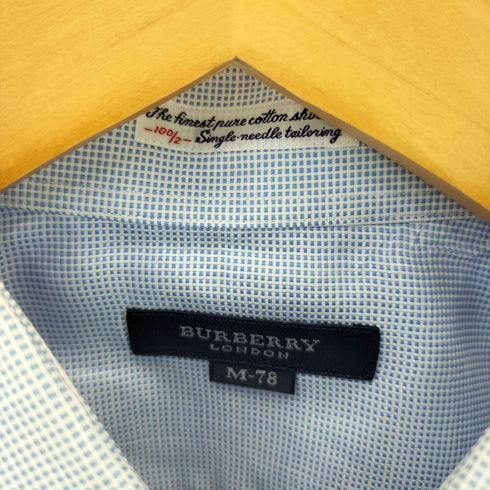 バーバリーロンドン BURBERRY LONDON ブロードチェック ドレスシャツ メンズ JPN:M