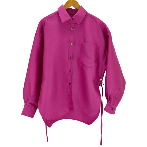 メゾンスペシャル MAISON SPECIAL Silky Double Cross Volume Shirt レディース FREE