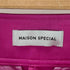 メゾンスペシャル MAISON SPECIAL Silky Double Cross Cocoon レディース JPN:36