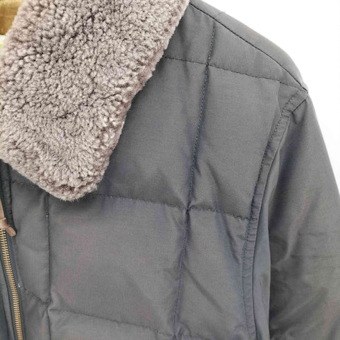 エディーバウアー Eddie Bauer 00S 50-60S 復刻 トーテムポールタグ YUKON 襟ボア 袖リブ ダブルジップ グースダウン メンズ import:M