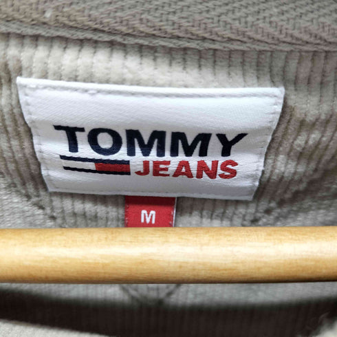 トミージーンズ tommy jeans ロゴ刺繍 コーデュロイスウェットプルオーバー メンズ JPN:M
