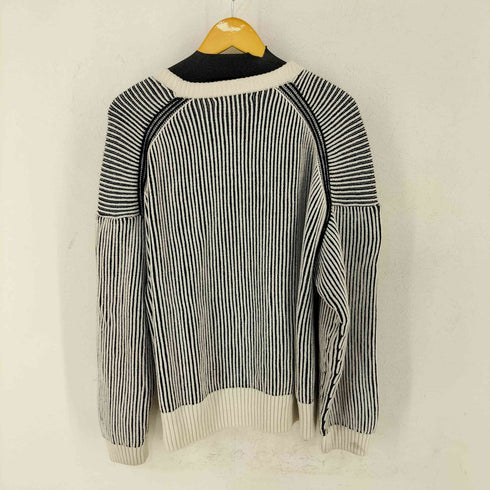 ザラ ZARA textured colorblock sweater メンズ import:XL