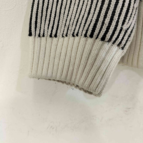 ザラ ZARA textured colorblock sweater メンズ import:XL