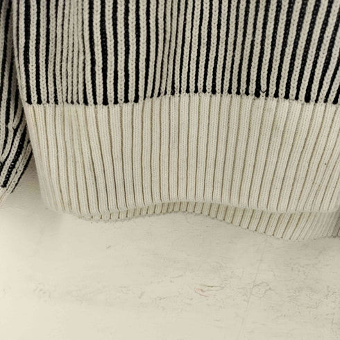 ザラ ZARA textured colorblock sweater メンズ import:XL