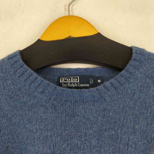 ポロバイラルフローレン Polo by RALPH LAUREN 90s Angora rabbit hair混 スモールポニー刺繍 ニット レディース M
