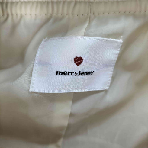 メリージェニー merry jenny ジャガード異素材ドルマンブルゾン レディース FREE