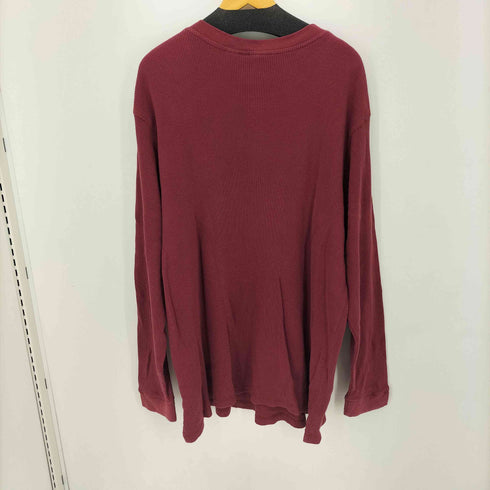 キングサイズ KINGSIZE 90S~00S オーバーサイズ サーマル ヘンリーネックカットソー メンズ 4XL