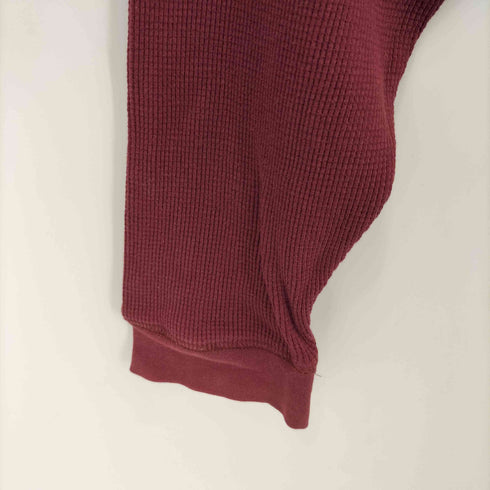キングサイズ KINGSIZE 90S~00S オーバーサイズ サーマル ヘンリーネックカットソー メンズ 4XL