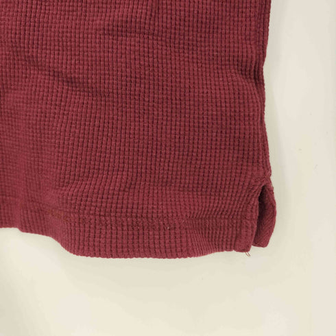 キングサイズ KINGSIZE 90S~00S オーバーサイズ サーマル ヘンリーネックカットソー メンズ 4XL