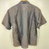 カルバンクライン CALVIN KLEIN 玉虫 プルオーバー S/S シャツ ボックスシルエット メンズ import:M