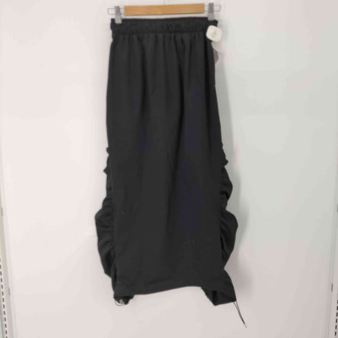 ASKHAKI 裾ドローコードデザインスカート レディース