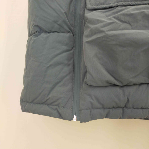 エイチアンドエム H&M アシンメトリー ジップ ダウンベスト メンズ import:L