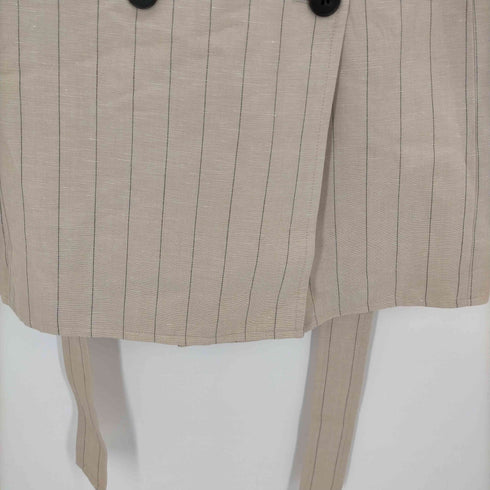 エイチアンドエム H&M リネンブレンド ロングベスト レディース import:S