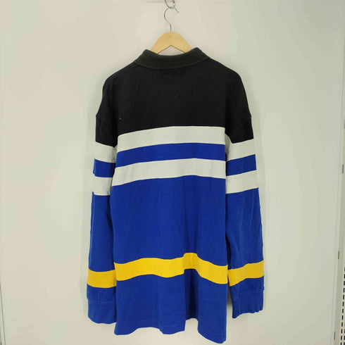 トミーヒルフィガー TOMMY HILFIGER L/S鹿の子ポロシャツ メンズ import:XXL