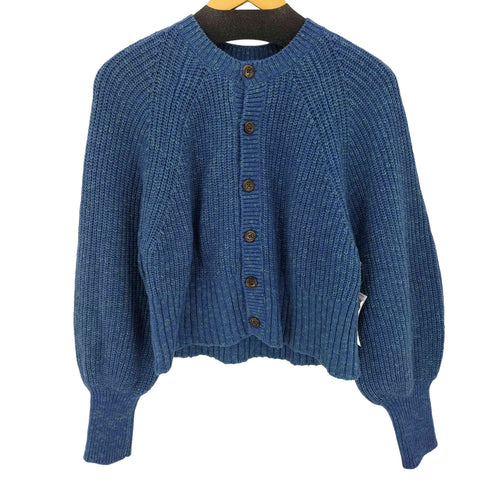 ビームスボーイ BEAMS BOY 22AW エルボー パッチ カーディガン レディース
