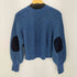 ビームスボーイ BEAMS BOY 22AW エルボー パッチ カーディガン レディース
