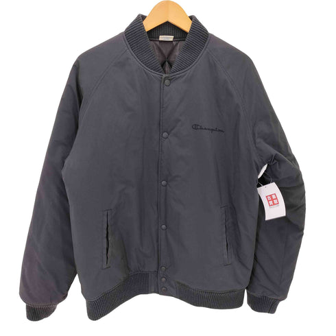 チャンピオン Champion 裏地キルティング スナップボタン ナイロンブルゾン メンズ import:L