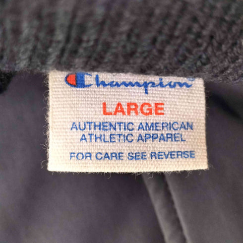 チャンピオン Champion 裏地キルティング スナップボタン ナイロンブルゾン メンズ import:L