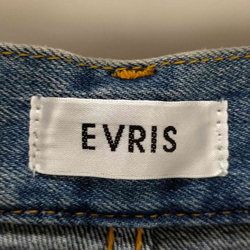 エヴリス EVRIS ウエストチェーンワイドデニムパンツ レディース JPN:S