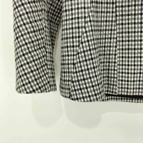 Chalayan ギンガムチェック リネン混 テーラードジャケット レディース JPN:40