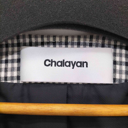 Chalayan ギンガムチェック リネン混 テーラードジャケット レディース JPN:40