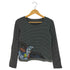 ヒロココシノ HIROKO KOSHINO TRUNK Y2K ストレッチ ボーダー Tシャツ レディース 38