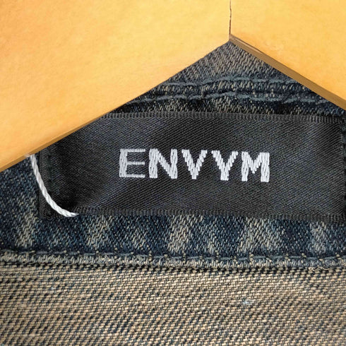 アンビー ENVYM ライダースデニムジャケット レディース FREE