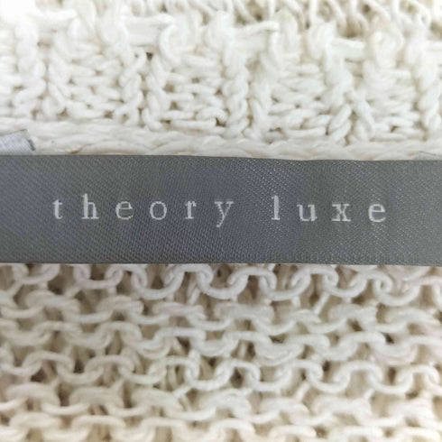 セオリーリュクス theory luxe Martial Eren Vネック コットンニット レディース JPN:38