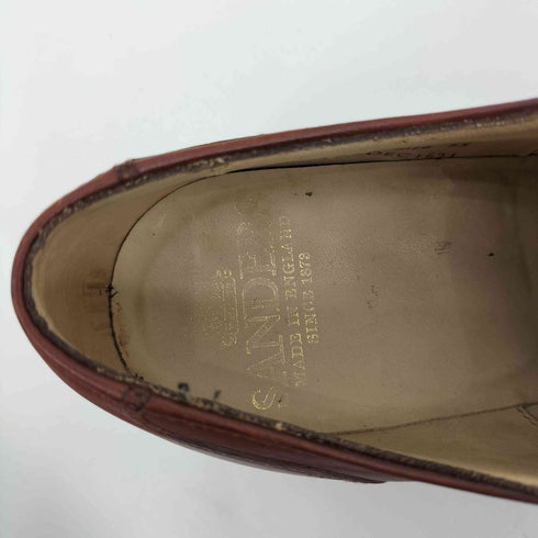 サンダース Sanders NO LACE SHOE レザースリッポン レディース UK 5S
