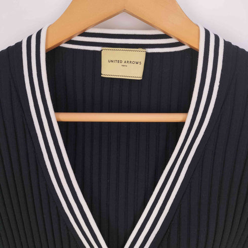 ユナイテッドアローズ UNITED ARROWS UGCB コットンシルク Vネック ロングカーディガン レディース