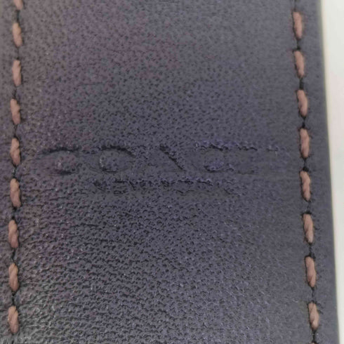 コーチ COACH シグネチャー柄 クラシック レザー ベルト メンズ L