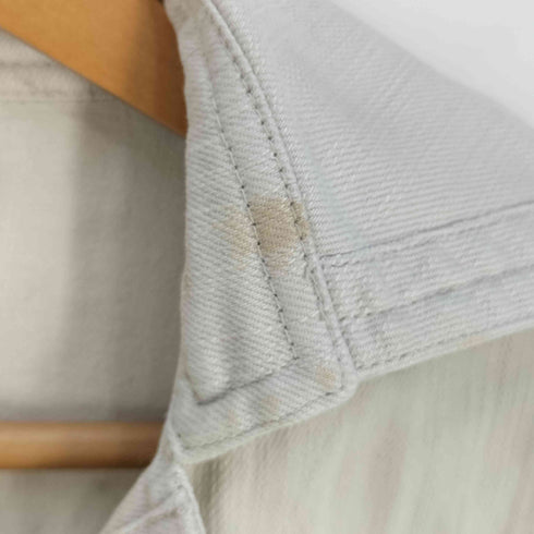 エムエムシックスメゾンマルタンマルジェラ MM6 Maison Martin Margiela イタリア製 ストレッチ ビッグカラー ジャケット レディース import:M