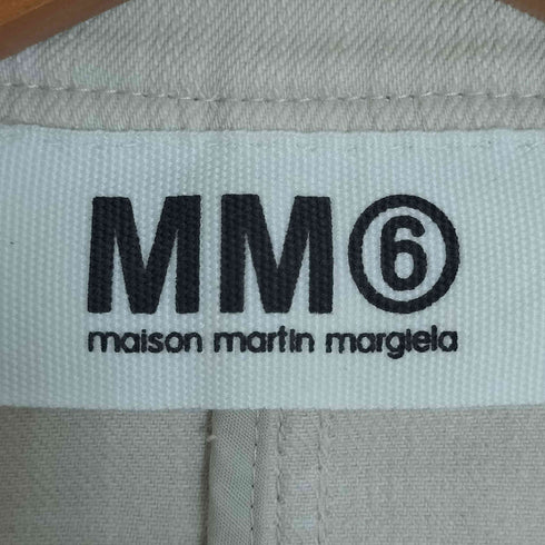 エムエムシックスメゾンマルタンマルジェラ MM6 Maison Martin Margiela イタリア製 ストレッチ ビッグカラー ジャケット レディース import:M