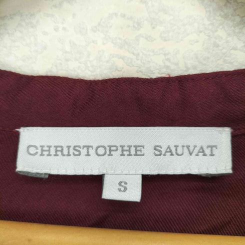 CHRISTOPHE SAUVAT ネイティブ刺繍スキッパーワンピース import レディース S