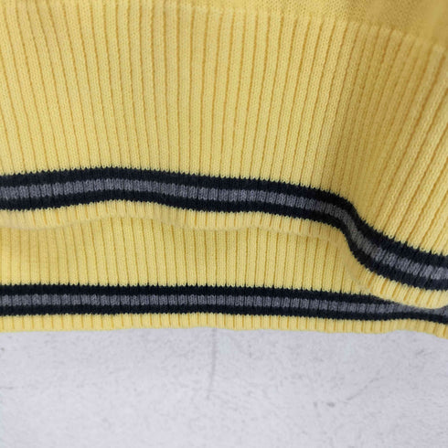 ブルックスブラザーズ 346 BROOKS BROTHERS コットンVネックカレッジニット レディース XS
