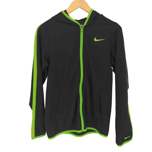 ナイキ NIKE 00S ラインデザインフーデッドトラックジャケット メンズ M