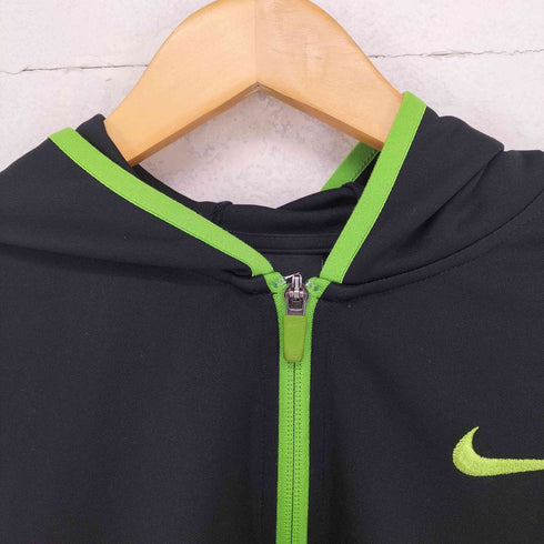 ナイキ NIKE 00S ラインデザインフーデッドトラックジャケット メンズ M