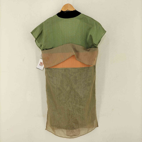 イッセイミヤケ ISSEY MIYAKE A-poc INSIDE フリルデザインワンピース レディース JPN:2