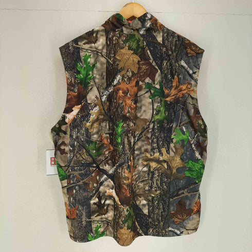 リアルツリーカモ リバーシブルベスト メンズ 2XL