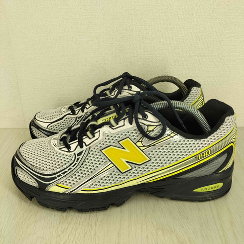 ニューバランス NEW BALANCE 740 U740FR2 Nロゴ メッシュローカットスニーカー White Yellow メンズ JPN:27