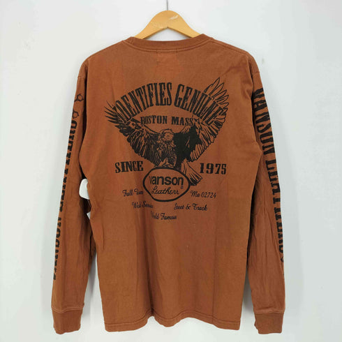 バンソン VANSON ロングスリーブTシャツ ロンT メンズ import:L