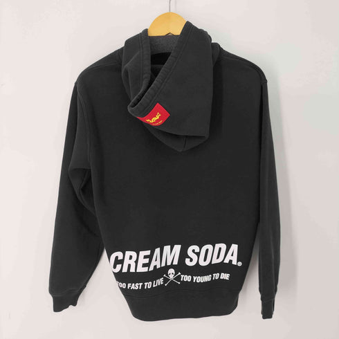 クリームソーダ CREAM SODA フロントロゴプリントプルオーバーパーカー メンズ