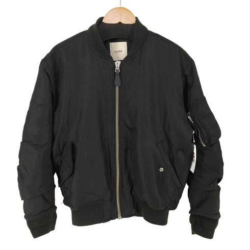 クラネ CLANE BACK GATHER MA-1 レディース UK:38